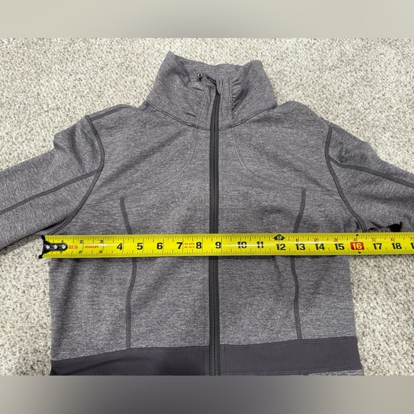 Lululemon Heathered Grey Riding Jacket - Picture 3 of 6
